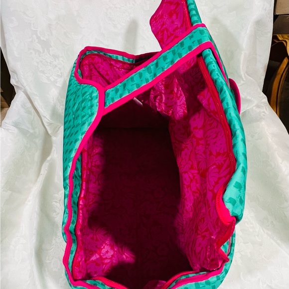 NEW in Package- Tupperware Tropical Floral Insulated Picnic Tote Bag - Picture 4 of 12